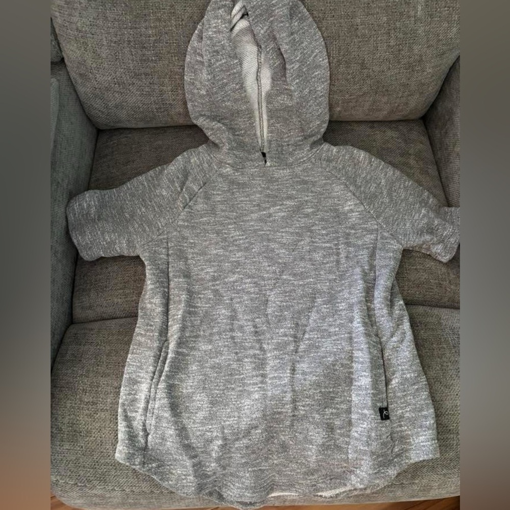 Gray Hooded Sweatshirt